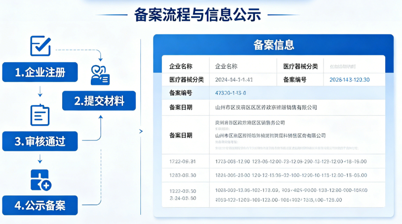 医疗器械网络销售备案
